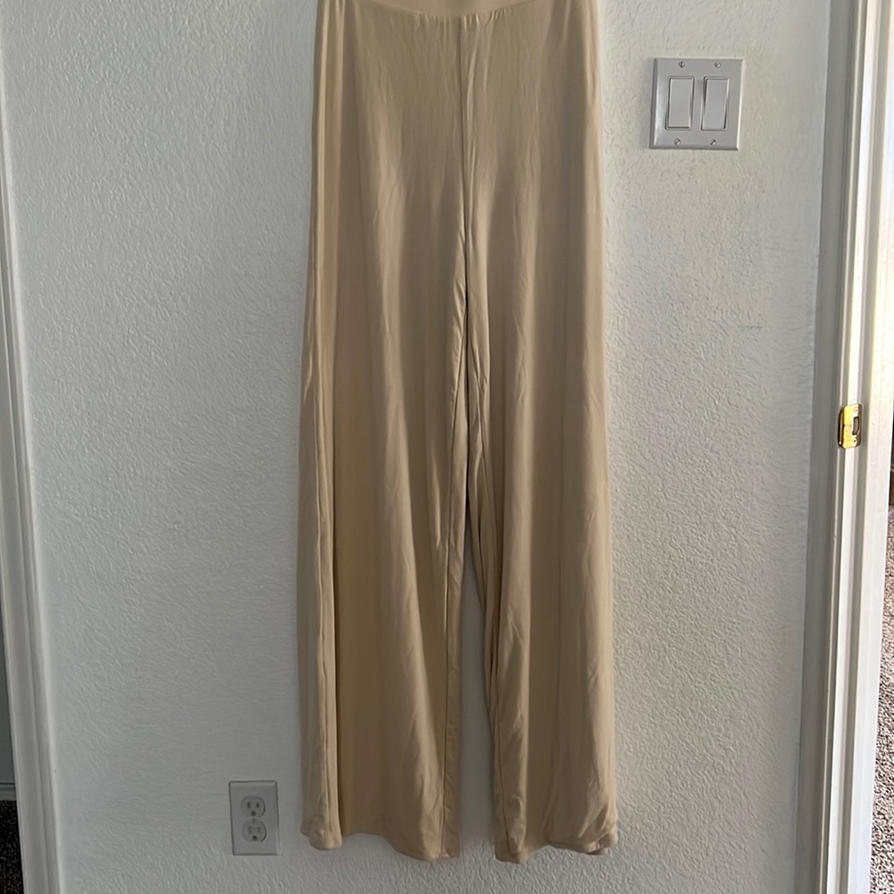Oh Polly Cream Flared Pant